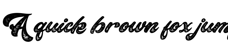 Preview of Thalib Textured DEMO Regular font