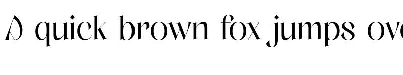 Preview of Thalica Regular font