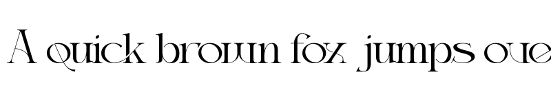 Preview of Thanjidor Regular font