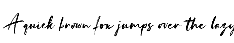 Preview of The Andallass Regular font