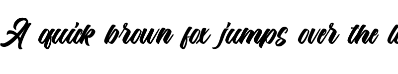 Preview of The Anthelope Regular font