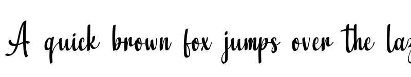 Preview of The Bandits Regular font