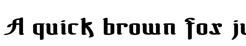 Preview of !The Black Bloc Bold font