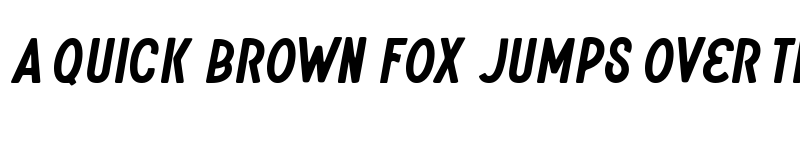 Preview of The Bristers Sans Regular font