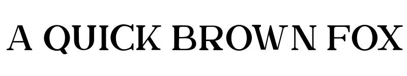 Preview of The Brittany Serif Regular font