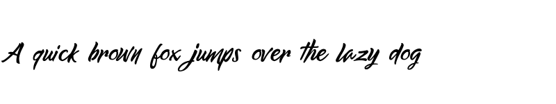 Preview of The Bugatten Regular font