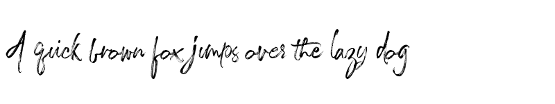 Preview of The Caldwell script Regular font