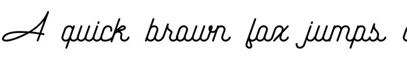 Preview of The Cape Hall Regular font