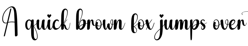 Preview of The Chubby Regular font