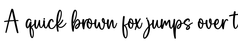 Preview of The Cottage Regular font