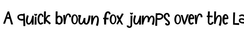 Preview of The Crafty ! Regular font