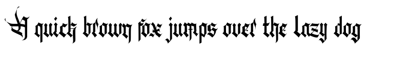 Preview of The Eldians Personal font
