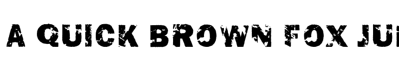 Preview of The End Font Regular font