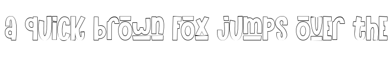 Preview of The Funy Time's Outline Outline font