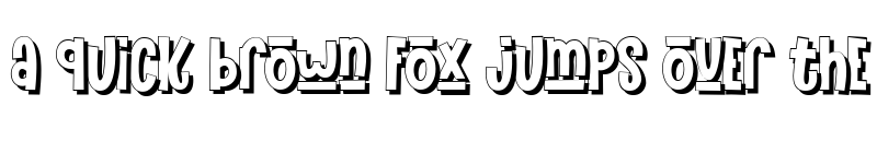 Preview of The Funy Time's Shadow Shadow font