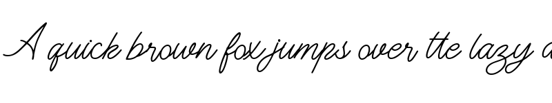 Preview of The Gallery Regular font