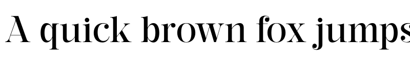 Preview of The Glorious Regular font