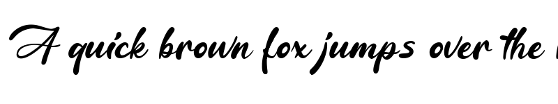 Preview of The Golden Elephant Regular font