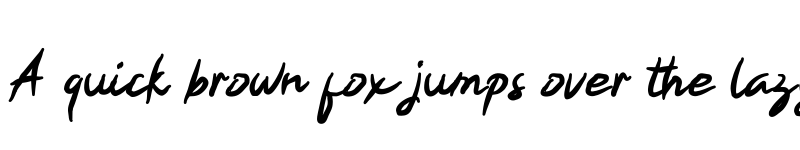 Preview of The Hammerstone Regular font