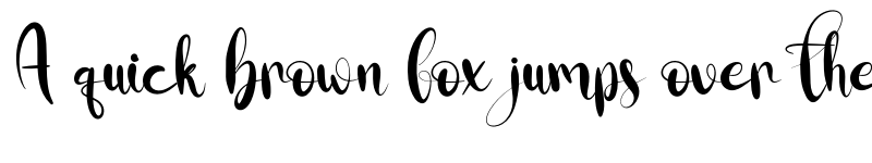 Preview of The Hero Regular font