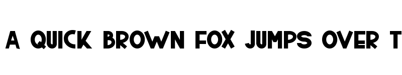 Preview of THE HOLIDAY Regular font