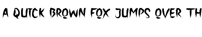 Preview of The Holler Regular font