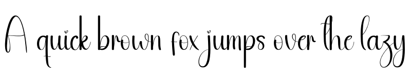 Preview of The Jungle Regular font