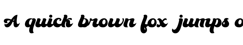 Preview of The Kanderlic Regular font