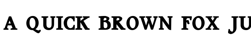 Preview of The Kid Regular font