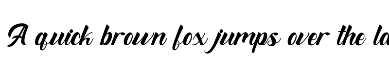 Preview of The Knight Regular font