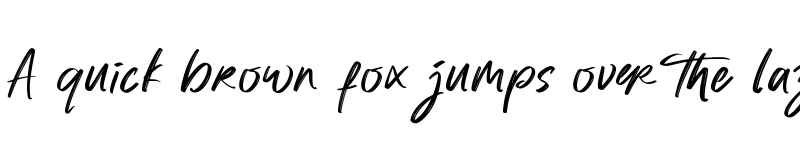 Preview of The Knitter Regular font