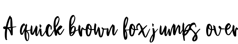 Preview of The Limited Regular font