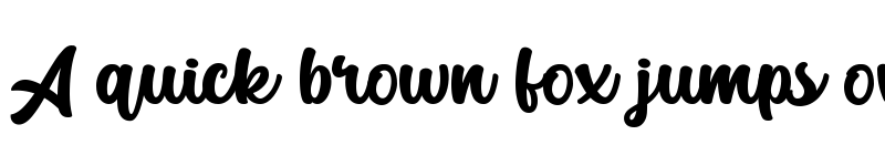 Preview of The Macksen Regular font