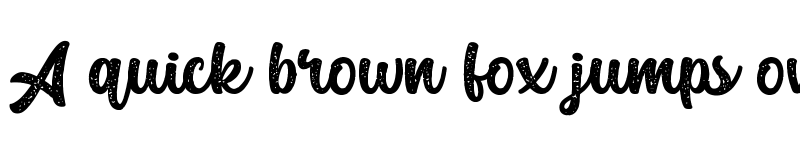 Preview of The Macksen Textured font