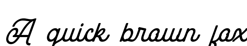 Preview of The Marbler Personal Use Regular font