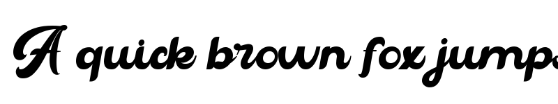 Preview of The Matesih Regular font