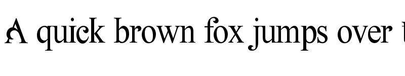 Preview of The Natures Regular font