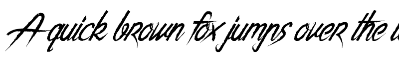 Preview of The Night Creatures Regular font