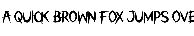 Preview of THE NIGHT LAMP Regular font