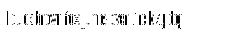 Preview of The Orange Demo Outline font