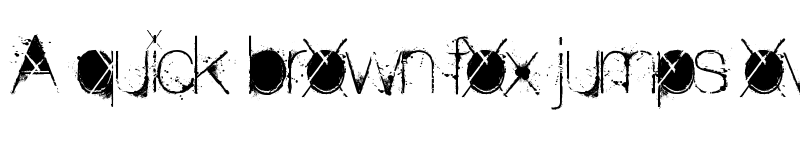 Preview of the Poison Regular font