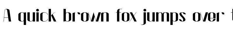 Preview of The Prada Regular font