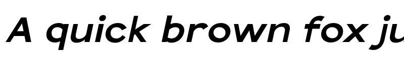 Preview of The Qlickers Bold Italic font