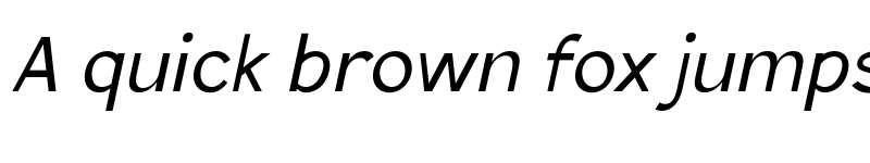 Preview of The Qlickers Italic font