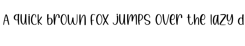 Preview of The Rabbit Regular font