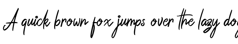 Preview of The Rich Jullietta DEMO Regular font