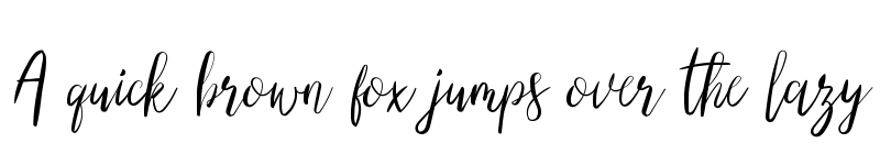 Preview of The Right Attitude Regular font