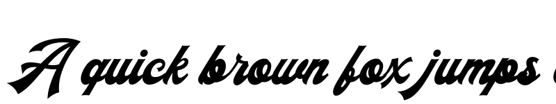 Preview of The Rollingstar regular font