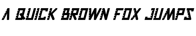 Preview of The Ruler Demo Italic font