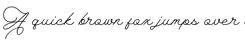 Preview of The Saily Regular font